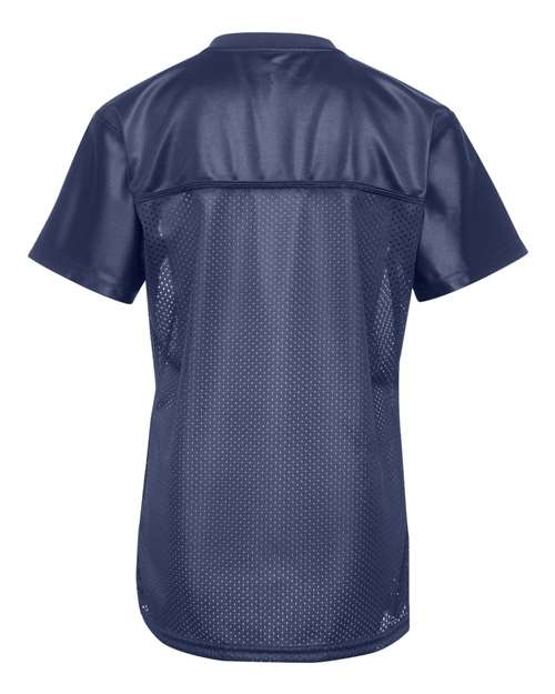 Women's Junior Fit Stadium Replica Football Jersey - Navy