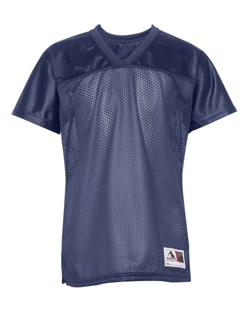Women's Junior Fit Stadium Replica Football Jersey - Navy