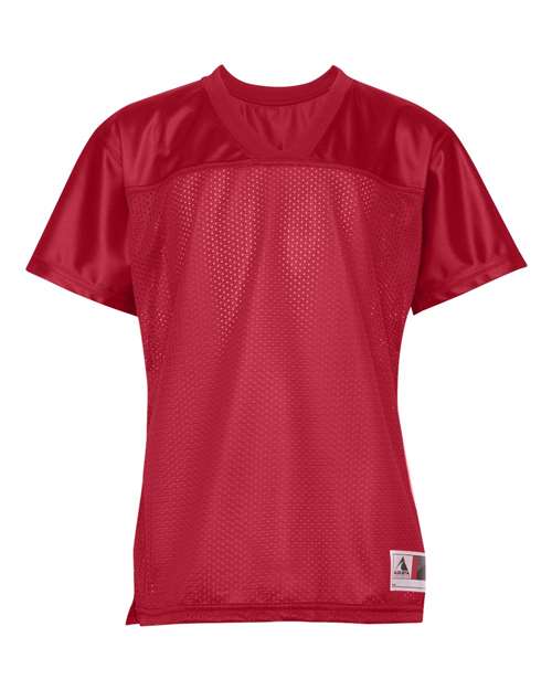 Women's Junior Fit Stadium Replica Football Jersey - Red