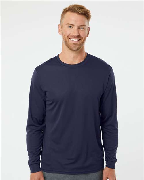 Unisex Nexgen Performance Long Sleeve T-Shirt - Navy
