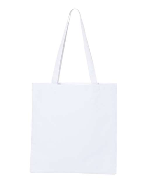 Madison Basic Tote Bag - White