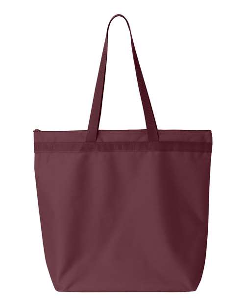 Melody Large Tote - Maroon