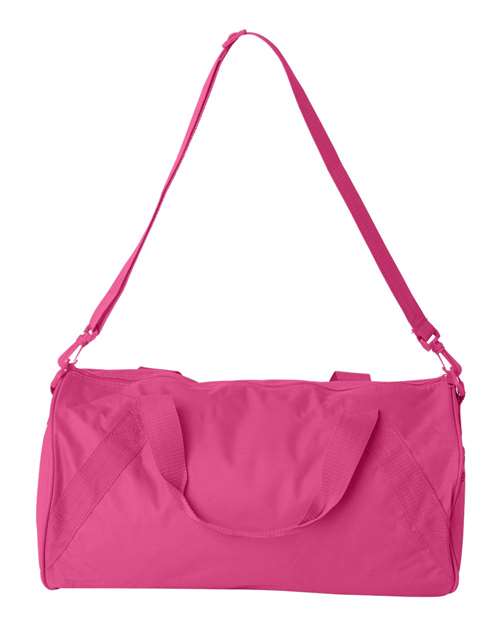 Recycled 18” Small Duffel Bag - Hot Pink