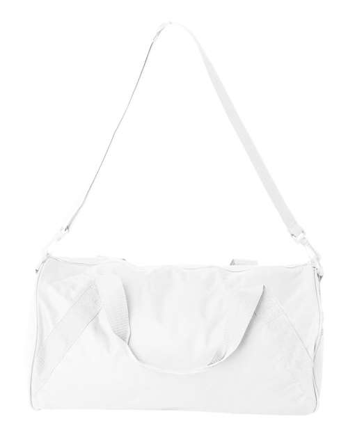 Recycled 18” Small Duffel Bag - White