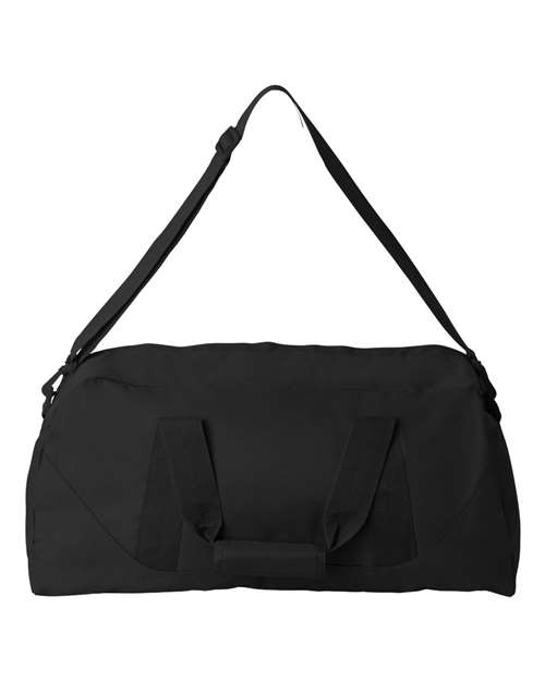 Recycled 23 1/2" Large Duffel Bag - Black