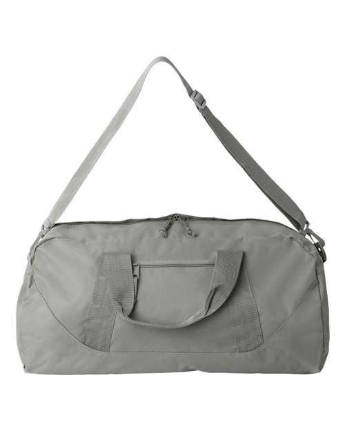 Recycled 23 1/2" Large Duffel Bag - Grey