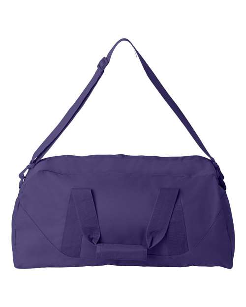 Recycled 23 1/2" Large Duffel Bag - Purple