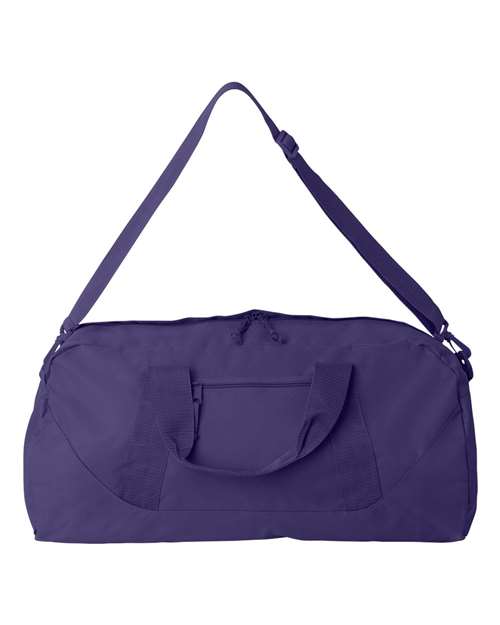 Recycled 23 1/2" Large Duffel Bag - Purple