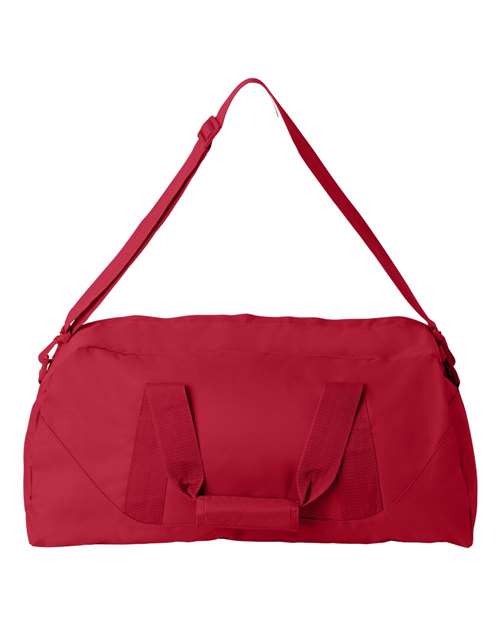 Recycled 23 1/2" Large Duffel Bag - Red