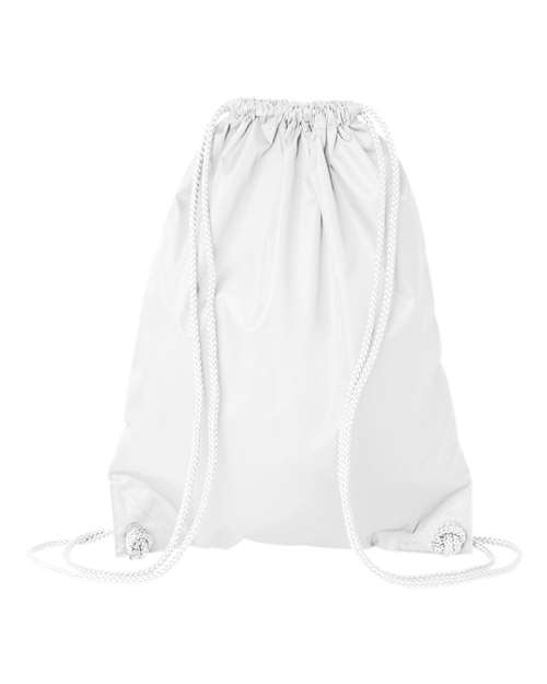 Drawstring Pack with DUROcord - White