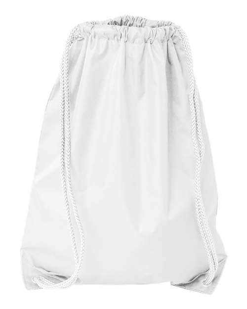 Drawstring Pack with DUROcord - White