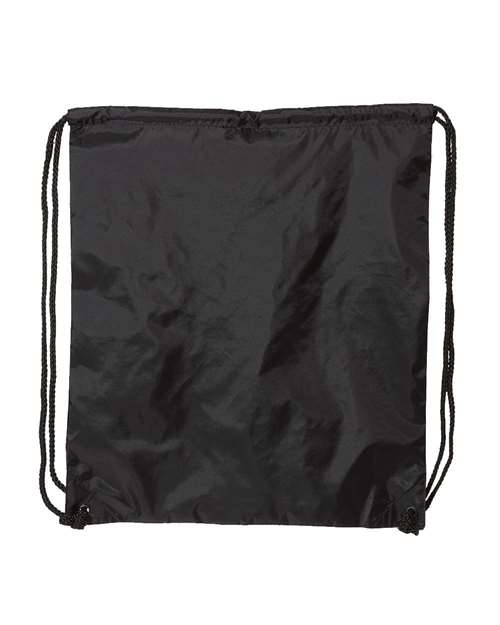 Large Drawstring Pack with DUROcord - Black