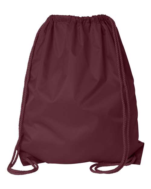 Large Drawstring Pack with DUROcord - Maroon