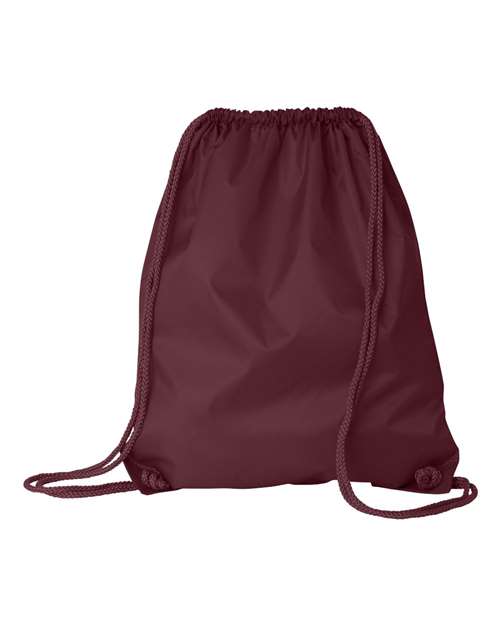 Large Drawstring Pack with DUROcord - Maroon