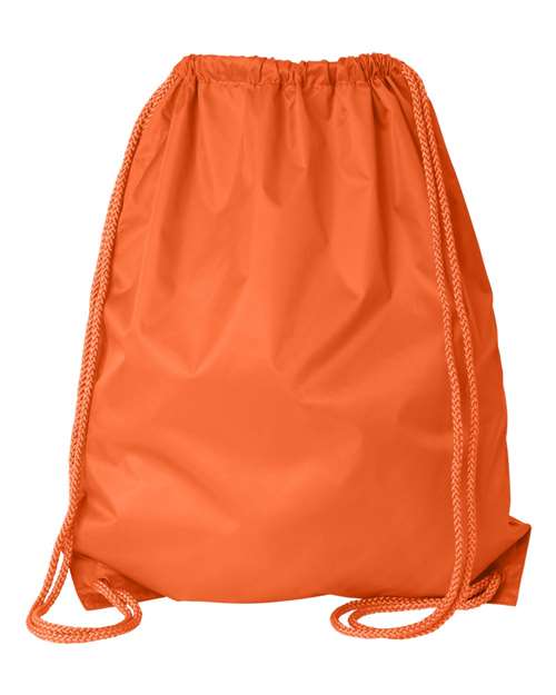 Large Drawstring Pack with DUROcord - Orange