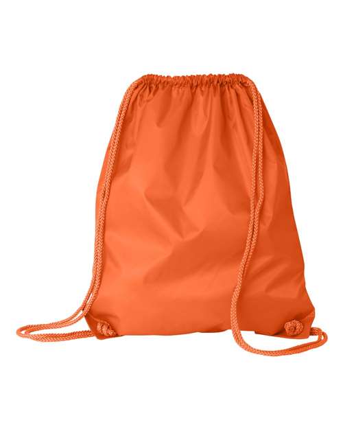 Large Drawstring Pack with DUROcord - Orange