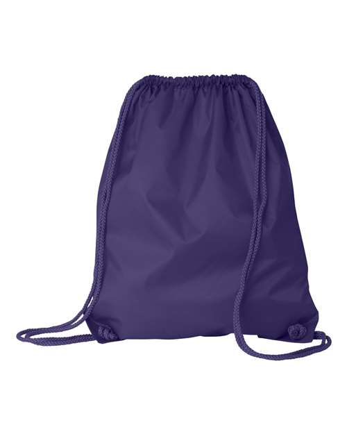 Large Drawstring Pack with DUROcord - Purple