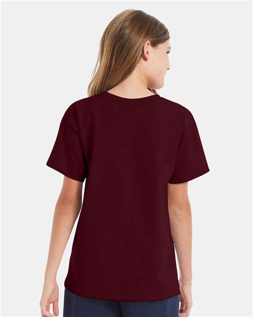 Youth Essential-T T-Shirt - Maroon