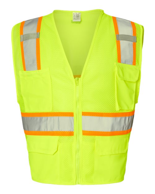 Unisex Ultra-Cool™ Multi-Pocket Vest - Lime