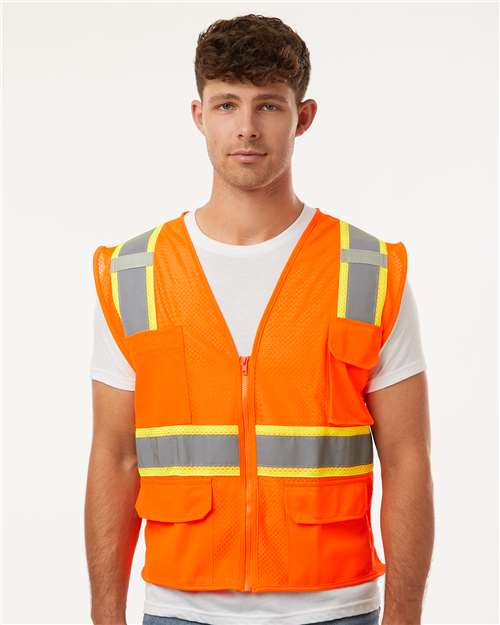 Unisex Ultra-Cool™ Multi-Pocket Vest - Orange
