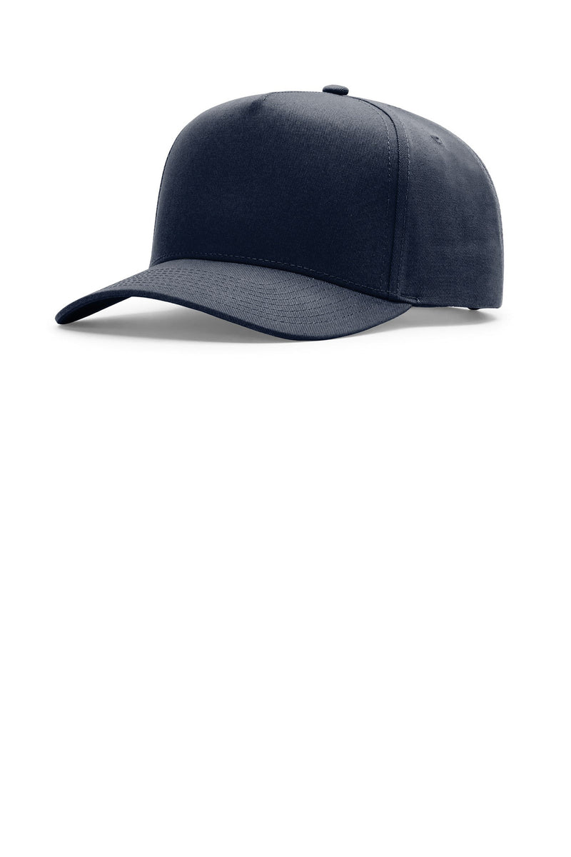 Richardson Full Fabric 5-Panel Champ - Navy