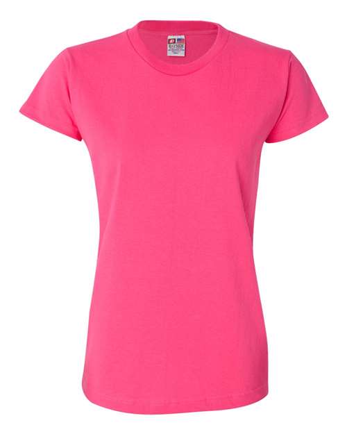Women's USA-Made T-Shirt - Bright Pink