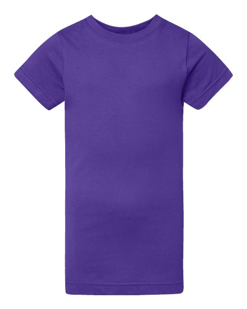 Girls' Fine Jersey Tee - Purple