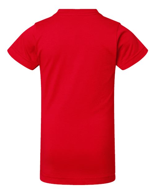 Girls' Fine Jersey Tee - Red