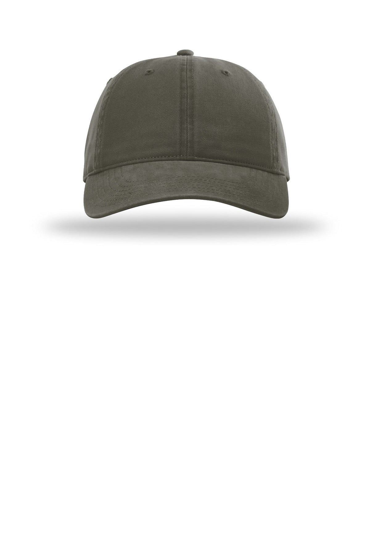 Richardson Peached Cotton Twill - Army Green