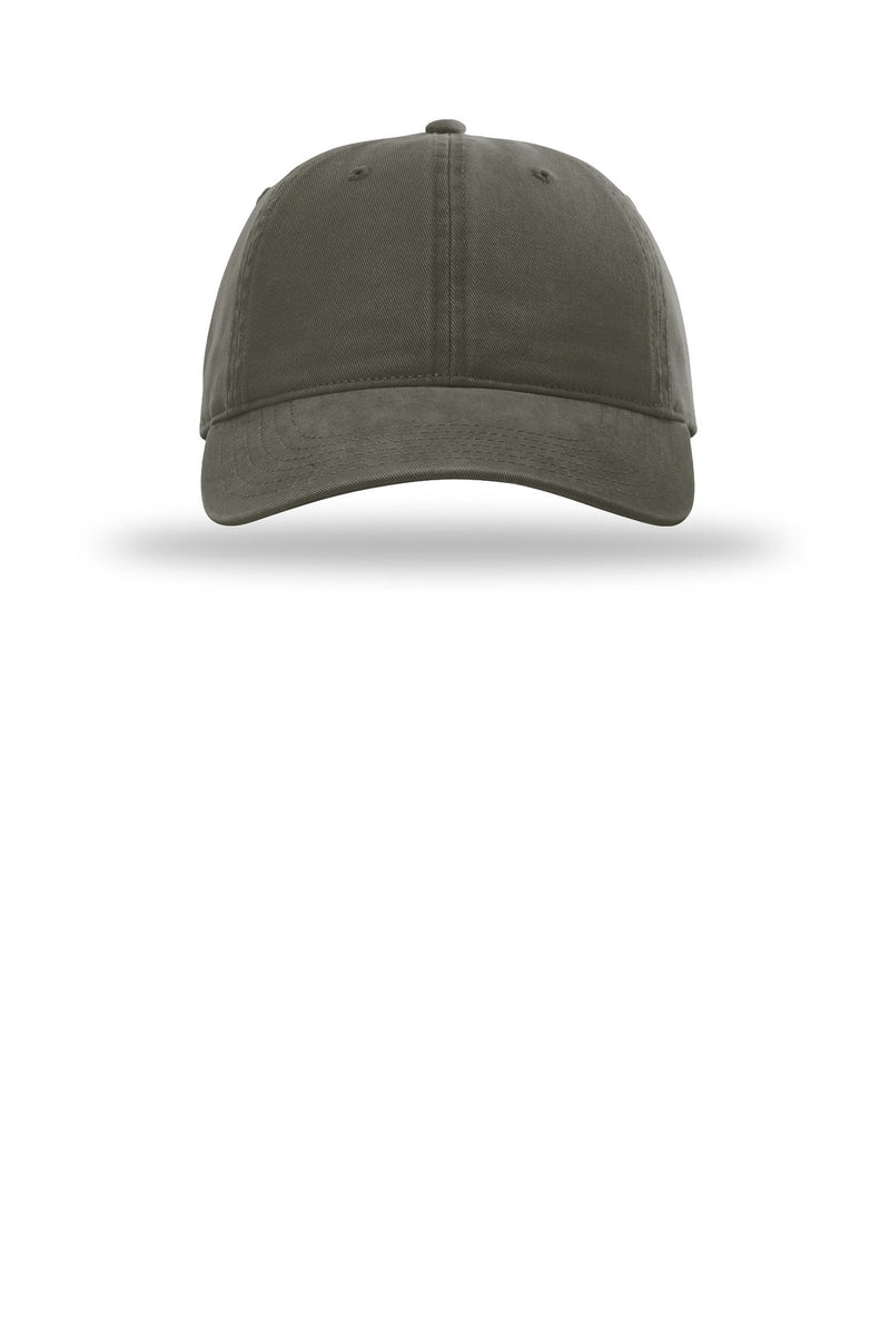 Richardson Peached Cotton Twill - Army Green