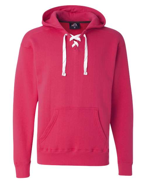 Men's Sport Lace Hooded Sweatshirt - Wildberry