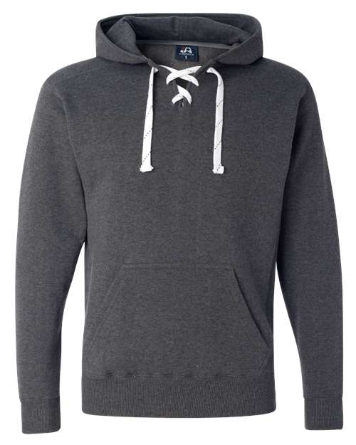 Men's Sport Lace Hooded Sweatshirt - Charcoal Heather