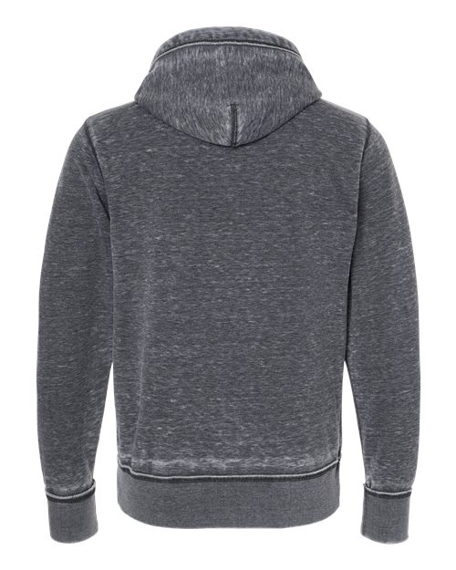 Men's Vintage Zen Fleece Full-Zip Hooded Sweatshirt - Dark Smoke