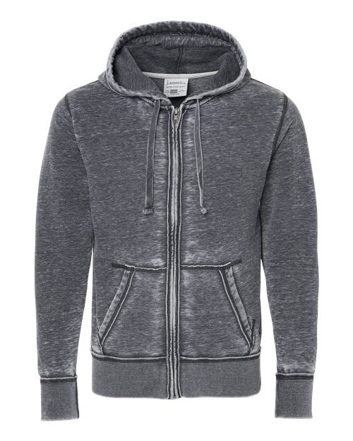 Men's Vintage Zen Fleece Full-Zip Hooded Sweatshirt - Dark Smoke