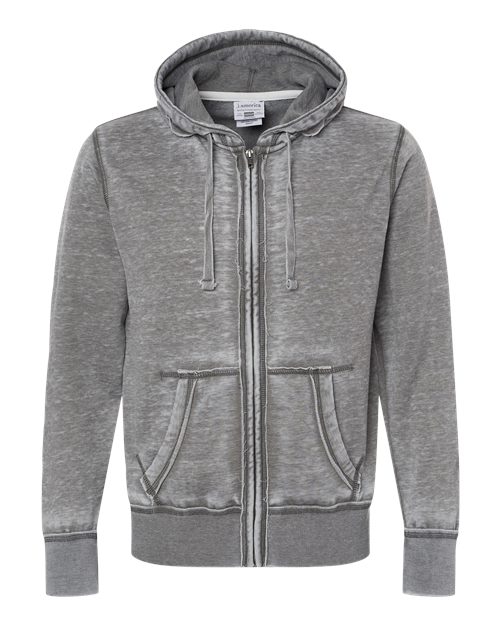 Men's Vintage Zen Fleece Full-Zip Hooded Sweatshirt - Cement