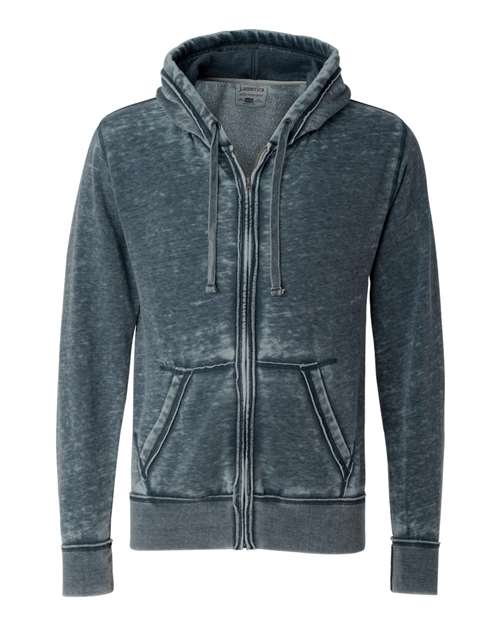 Men's Vintage Zen Fleece Full-Zip Hooded Sweatshirt - Vintage Navy