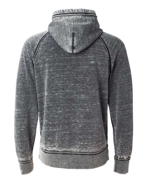 Men's Vintage Zen Fleece Hooded Sweatshirt - Dark Smoke