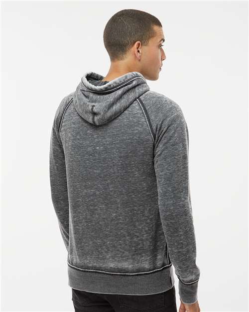 Men's Vintage Zen Fleece Hooded Sweatshirt - Dark Smoke