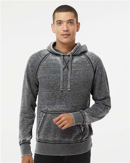 Men's Vintage Zen Fleece Hooded Sweatshirt - Dark Smoke