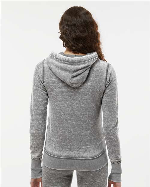 Women's Zen Fleece Full-Zip Hooded Sweatshirt - Cement