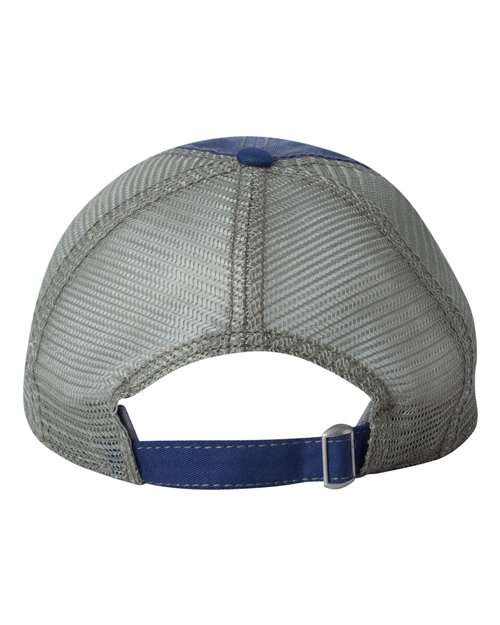 Bounty Dirty-Washed Mesh-Back Cap - Ocean/ Sage