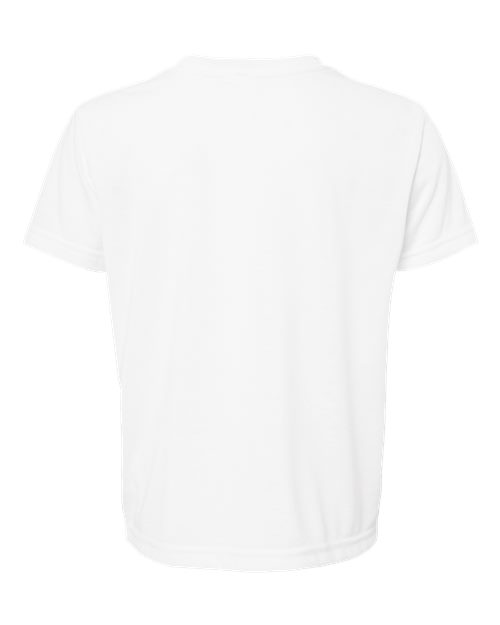 Toddler Polyester Sublimation Tee - White