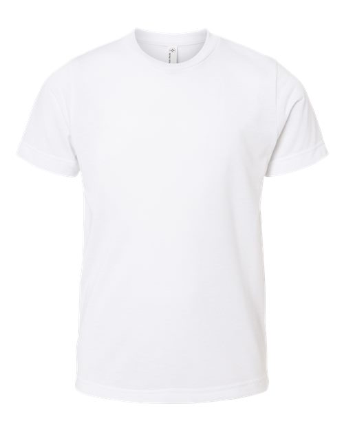 Youth Polyester Sublimation Tee - White