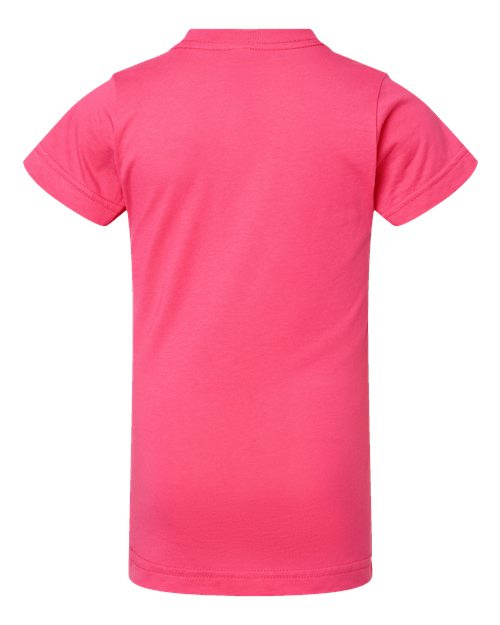 Girls' Fine Jersey Tee - Hot Pink