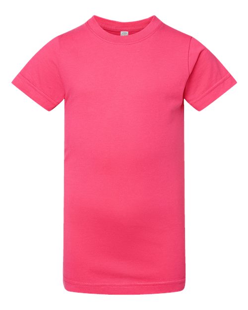 Girls' Fine Jersey Tee - Hot Pink