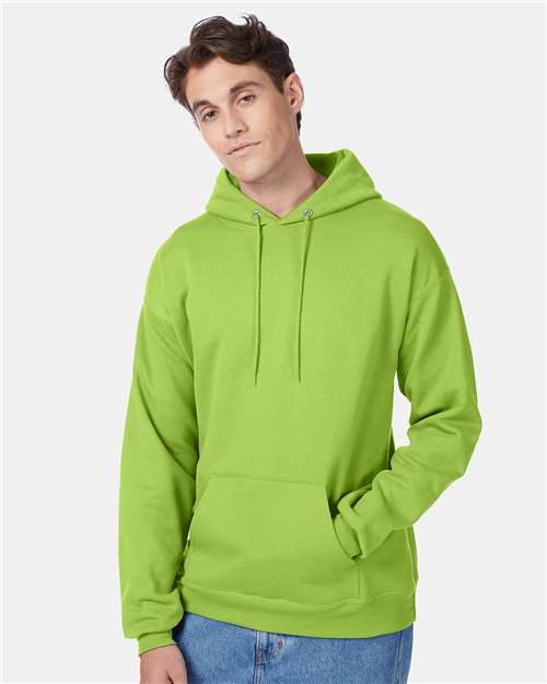 Unisex EcoSmart® Hooded Sweatshirt - Lime