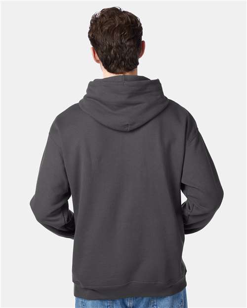 Unisex EcoSmart® Hooded Sweatshirt - Smoke Grey