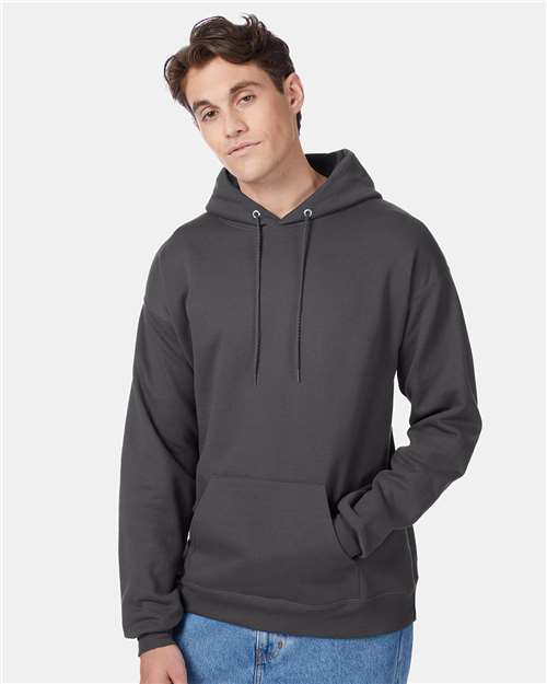 Unisex EcoSmart® Hooded Sweatshirt - Smoke Grey