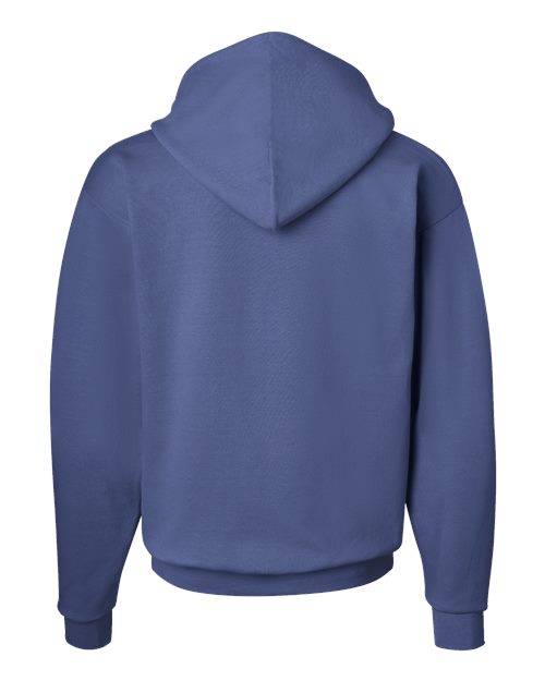 Unisex EcoSmart® Hooded Sweatshirt - Denim Blue