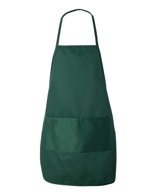 Long Butcher Block Apron - Forest